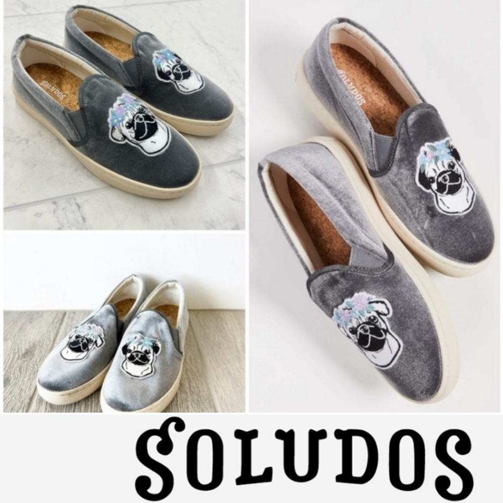 Soludos Flower Pug Slip On Sneaker✨️